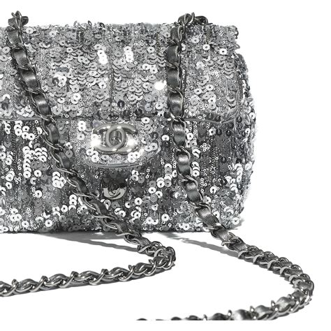 chanel sequin bag